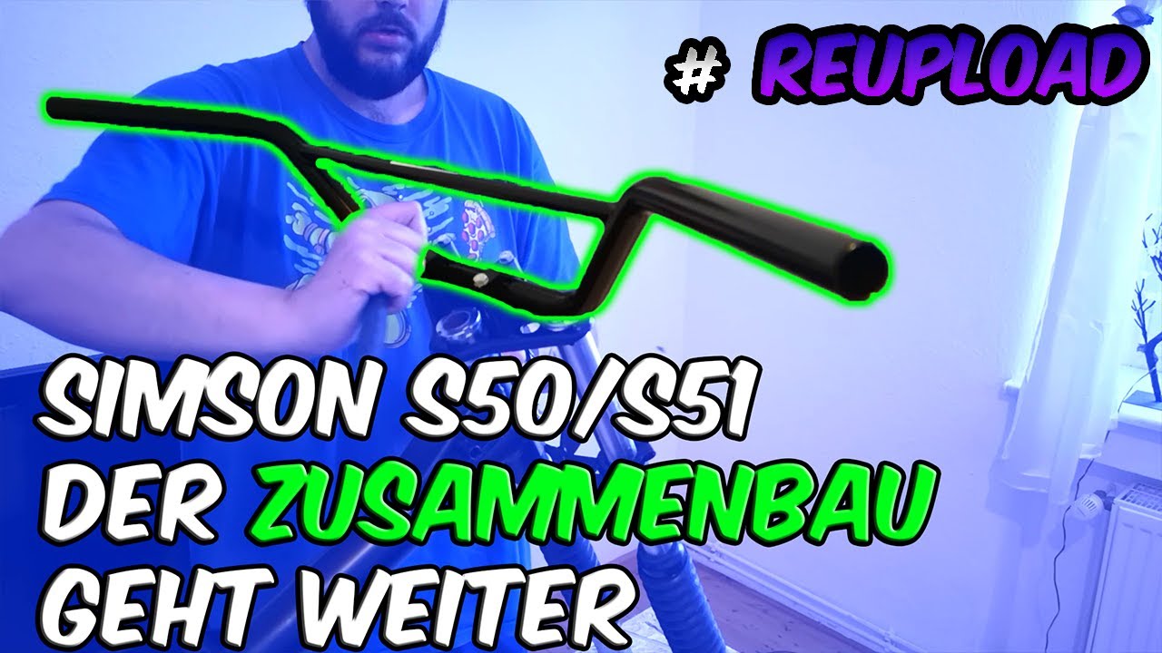 PASST DER TOMMASELLI LENKER AN DIE SIMSON  Simson S51 Aufbau REUPLOAD