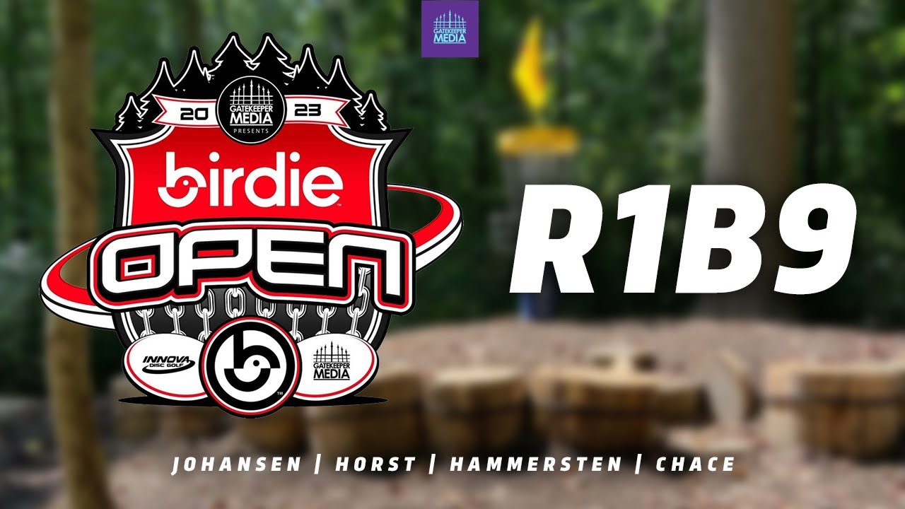 Birdie Open 2023 | R1 B9 | Йохансен, Хорст, Хаммерстен, Чейс | Gatekeeper Media