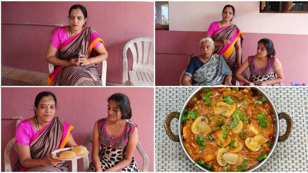 Mushroom Masala/The Best Sidedish for Poori, Chapathi, Idly, Dosai, pulao, parotta/mushroom gravy