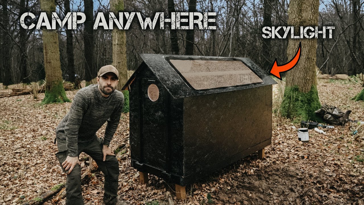 The 'Stealth' Cabin: First Night in the Heated Flat-Pack Cabin