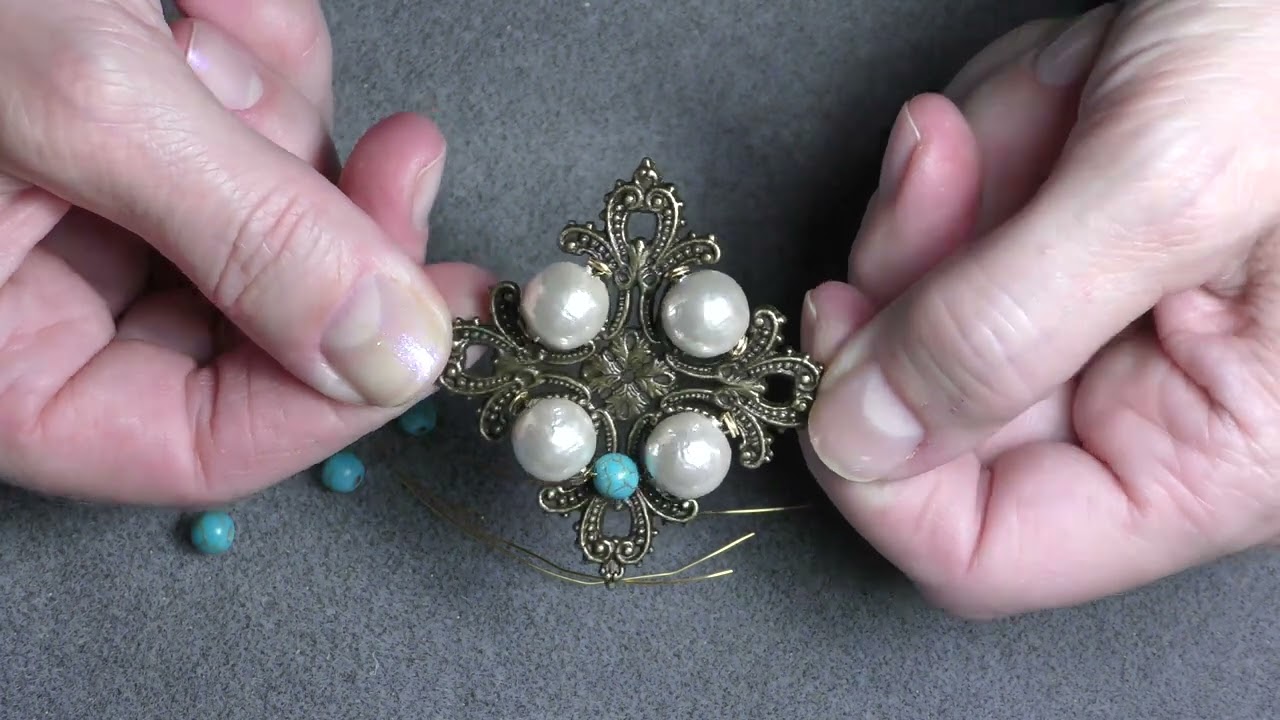 Tutorial:  Filigree Brooch Part 1