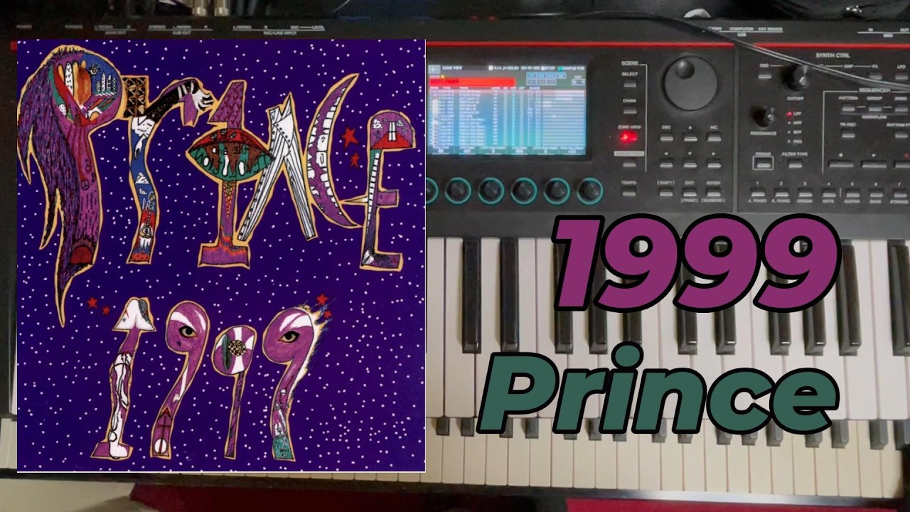 Prince【1999】Play Keyboard In a Band