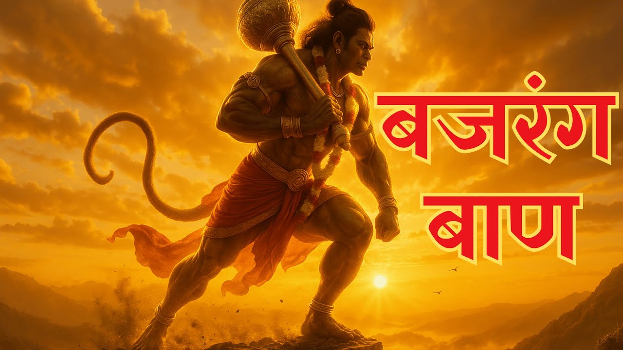Bajrang Baan Mantra (बजरंग बाण मन्त्र) | Powerful Hanuman Mantra for Protection & Shatru Nash