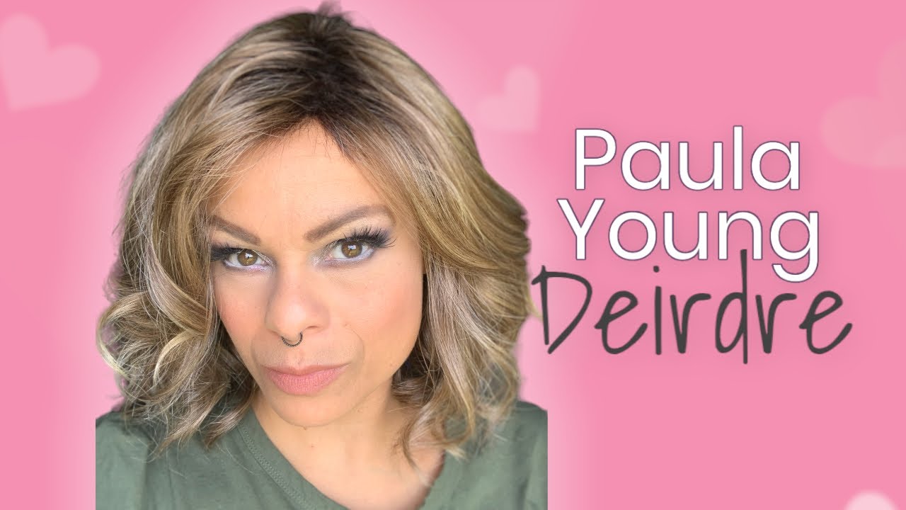 Paula Young's DEIDRE in the color Buttered Toast Rooted (SF10/26#6)