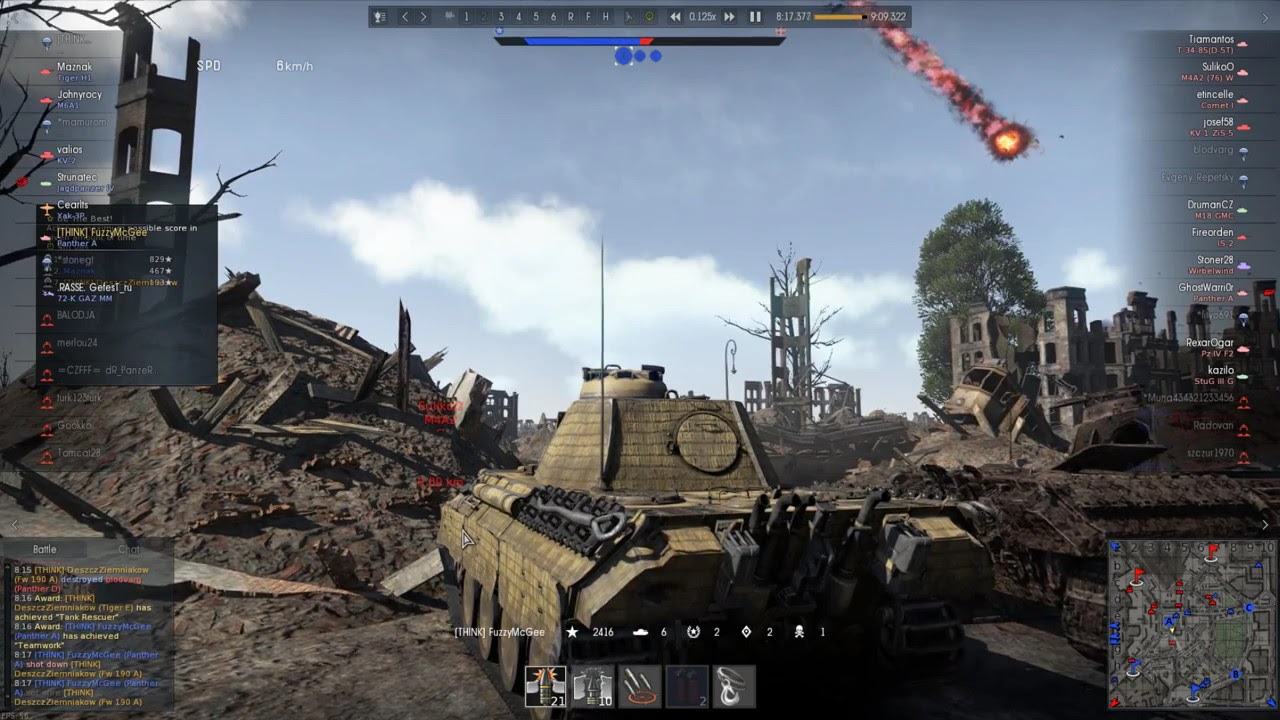How to kill a squadmate with a ricochet - War Thunder