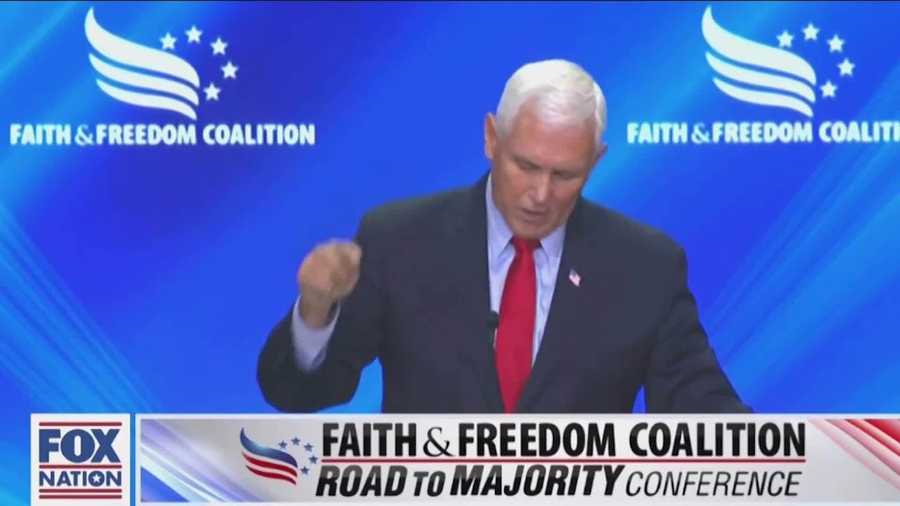 Pence Attempts to Energize GOP Base at Faith and Freedom Coalition's Conference