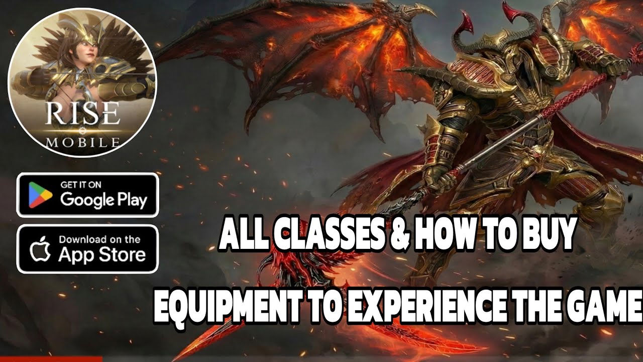 Rise Online World Mobile || ALL CLASSES & HOW TO BUY EQUIPMENT TO EXPERIENCE THE GAME.