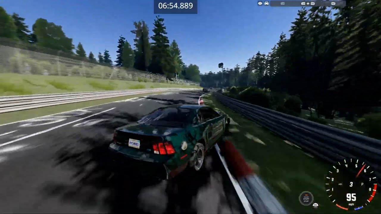 Mustang Bullitt Attacks the Nürburgring Nordschleife 🐎💚 | PURE V8 MADNESS