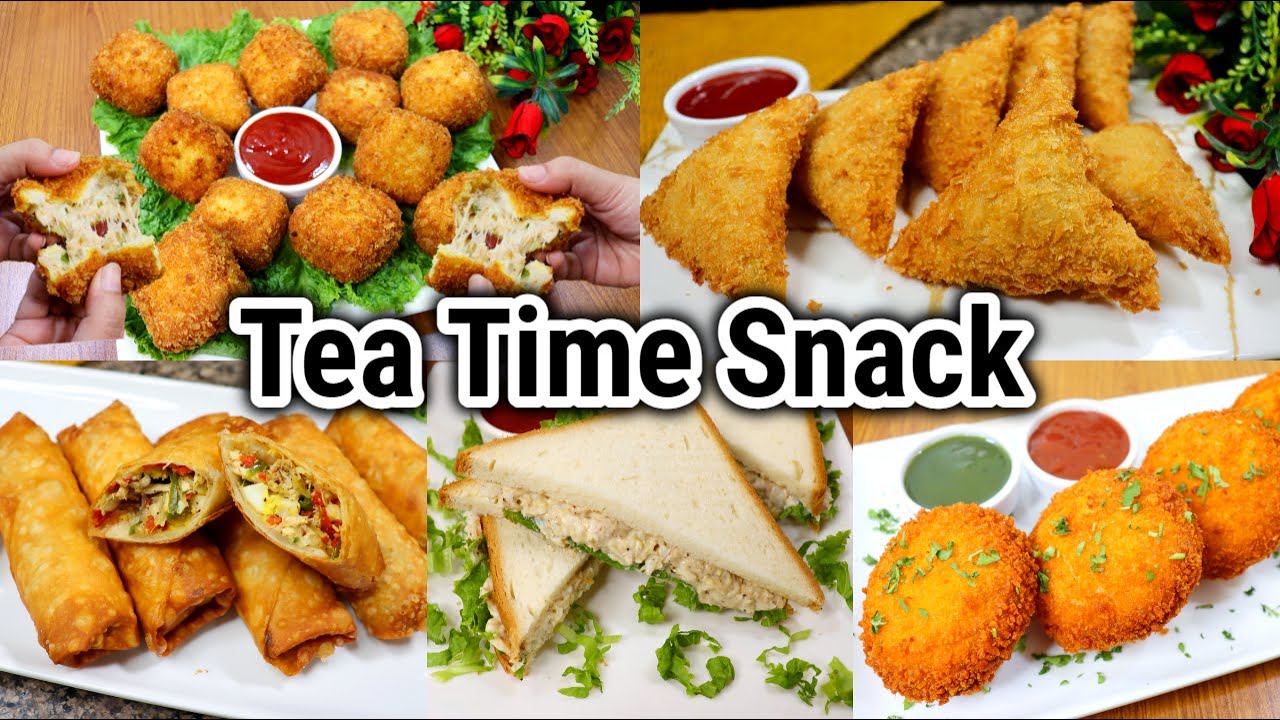 5 Most Favorite Tea Time Snack Recipes ❗ Delicious Evening Snack Recipe
