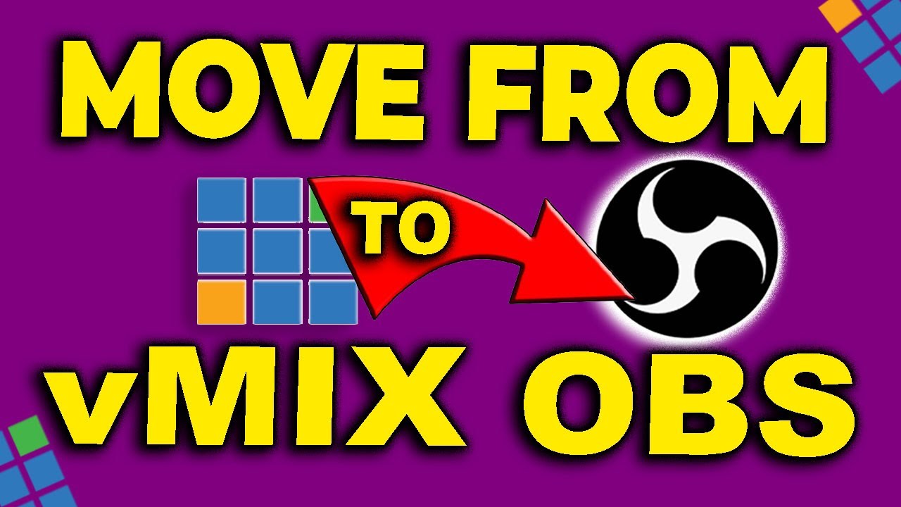 How To Import vMix Template To OBS Studio | Move From vMix to OBS