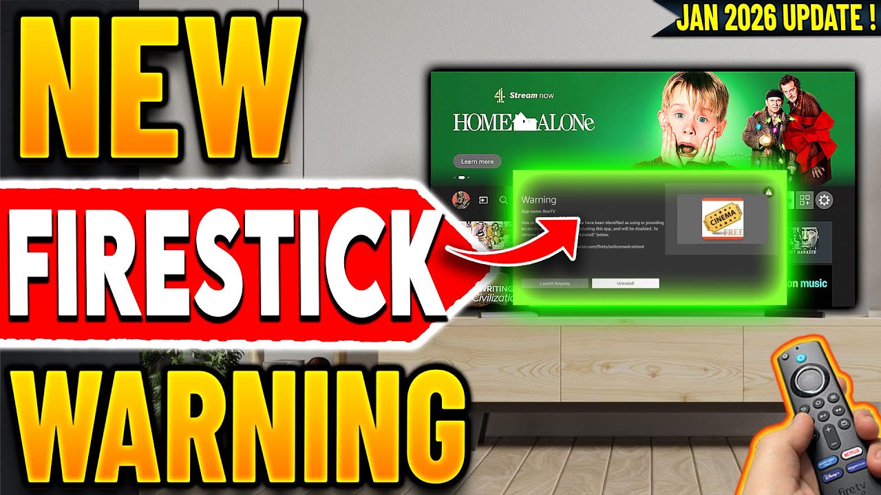 🔴Amazon Issues New Warning For Firestick APPS (2026 Update)