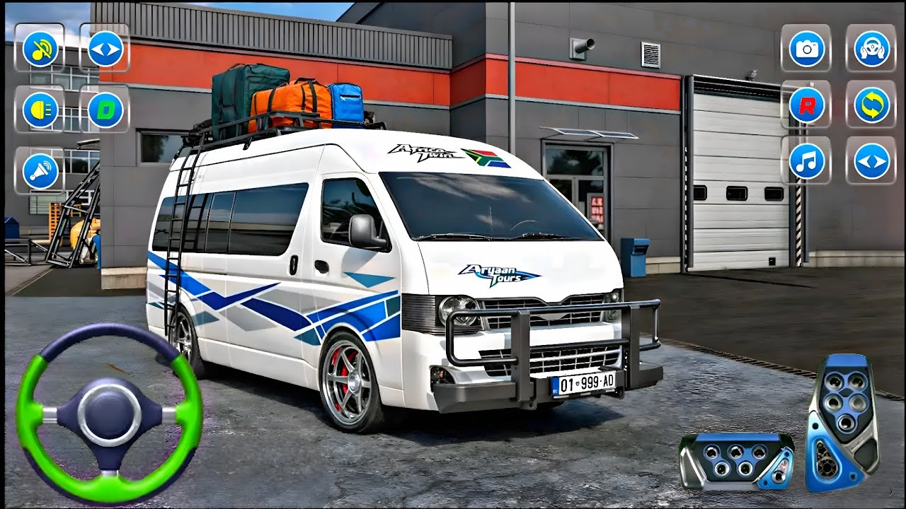 Van Driving Simulator Game 3D - MiniBus Simulator 2026 - Android Gameplay