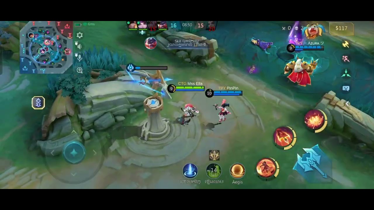 Hyper ខប់😂😂😂 #mobilelegends #mobilegame #pubgmobile 