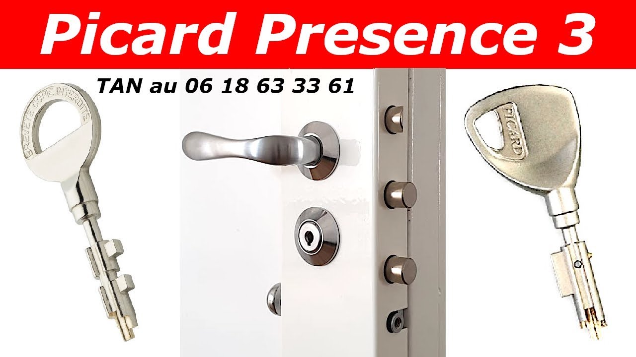 TUTO: comment changer une serrure picard presence 3 ?
