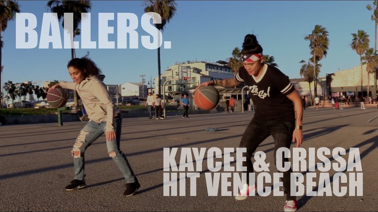 Big Brother's Kaycee Clark and Harlem Globetrotters' Crissa Jackson - Basketball Challenge.