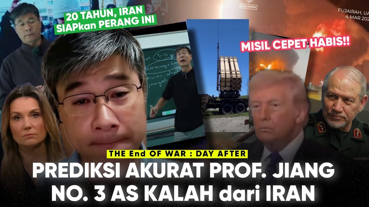 2 dari 3 Prediksi Prof. China Terbukti “yg Ketiga kekalahan AS dr Iran Terbukti” Gimana Reaksinya?