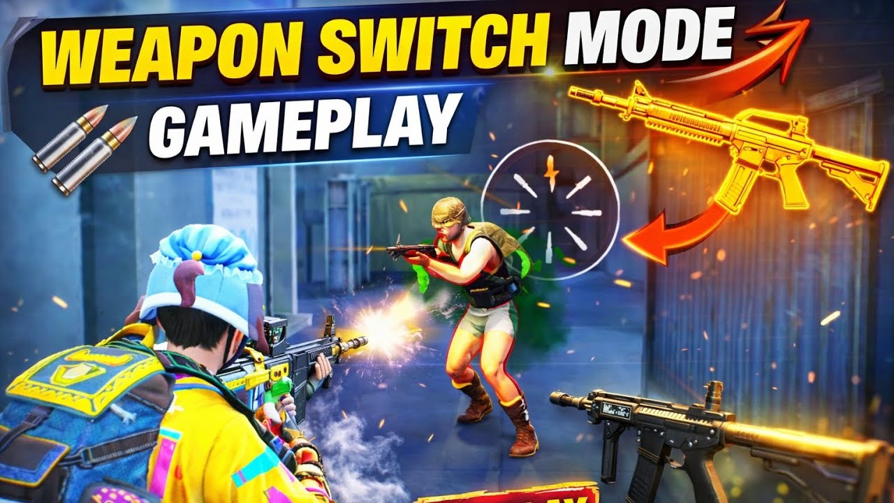 Weapon Change mode gameplay ❤️💖 #bgmi #pubgmobile #viral #pubg #mobilegame 