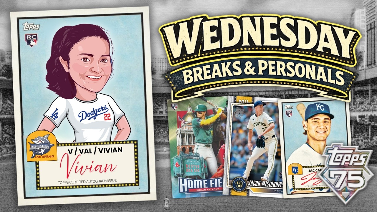 02/25/2026 ~ LIVE BASEBALL & FOOTBALL BREAKS + PERSONALS w/ V/VAL/VIVIAN