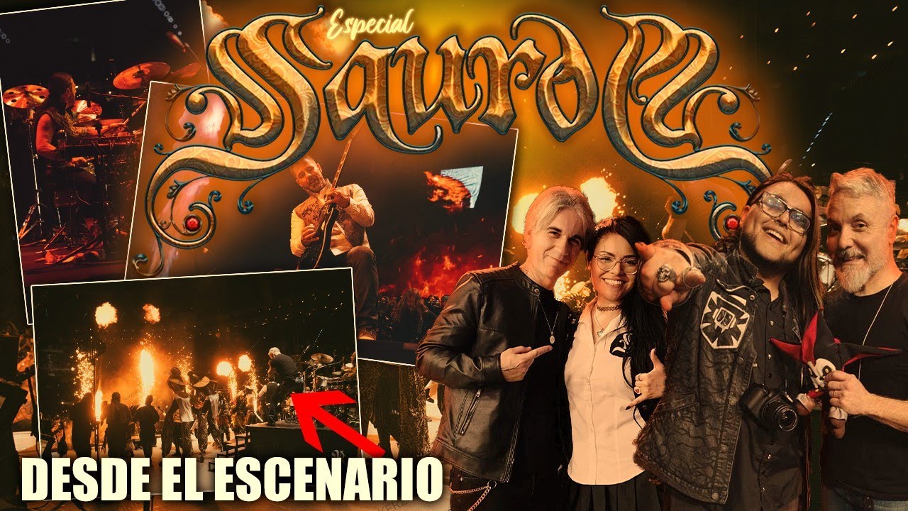¡Así se vive un concierto de SAUROM desde el escenario! 🤩 Vlog con fans, fila y concierto ARENA CDMX