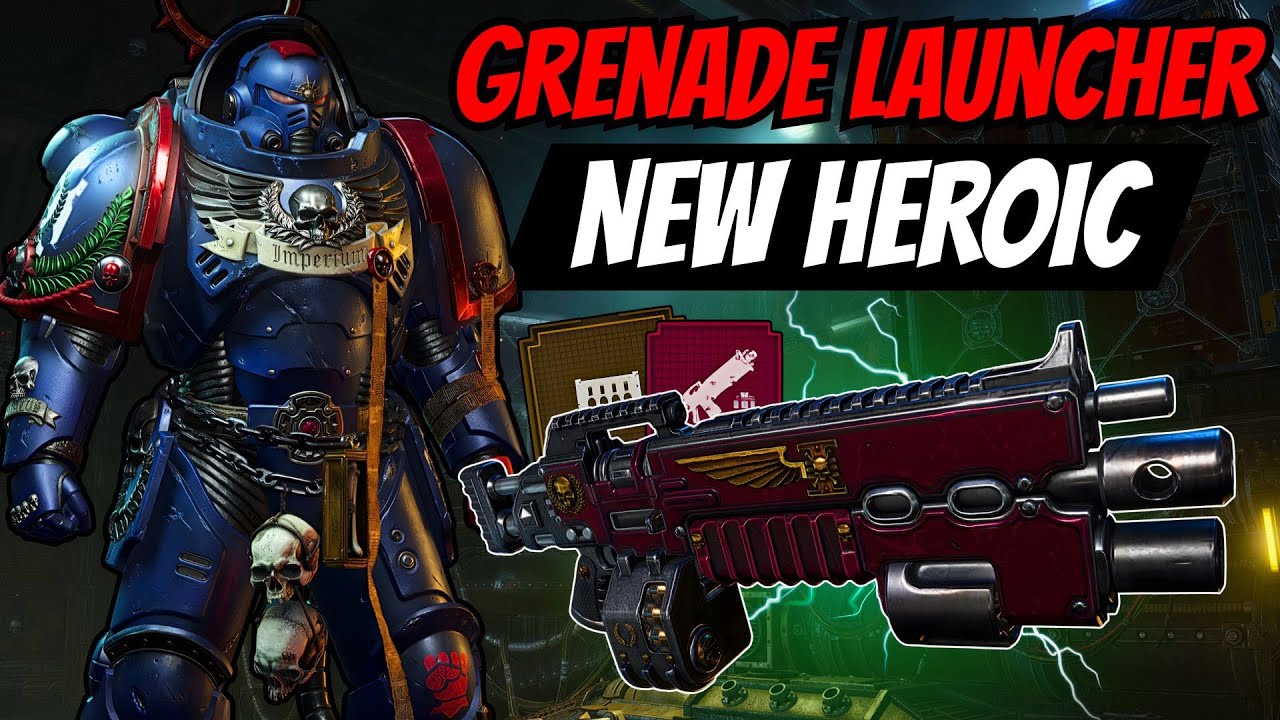 NEW HEROIC Grenade Launcher Heavy DEMOLISHES Hordes in Space Marine 2 Techmarine Update