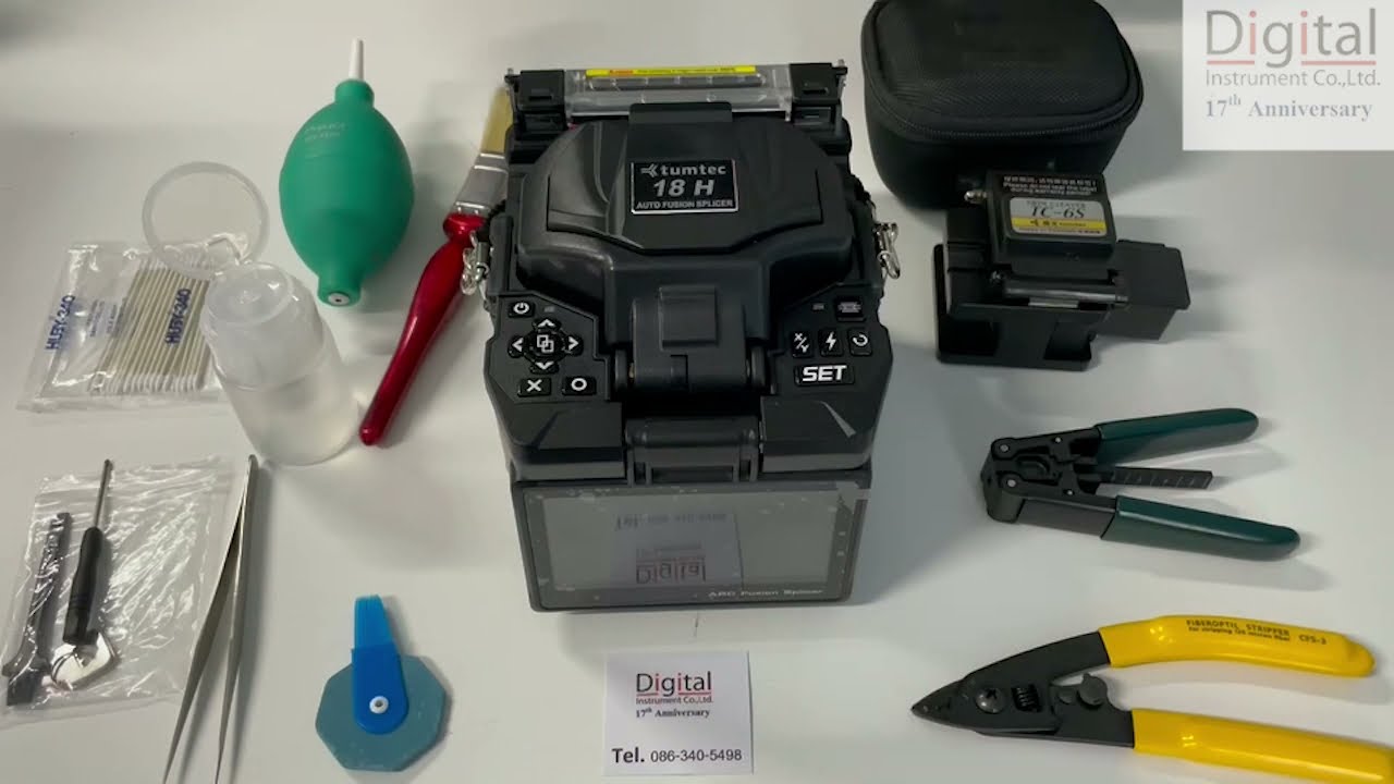วิธีการบำรุงรักษา Fusion Splicer TUMTEC 18H