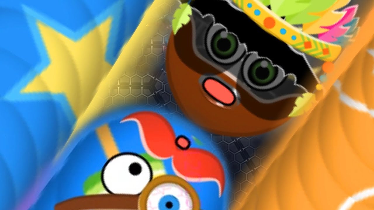 Wormate.io Giant Monster Worm Vs Strong Bad Worm/Legendary Pro Skill Biggest Worm Wormateio !