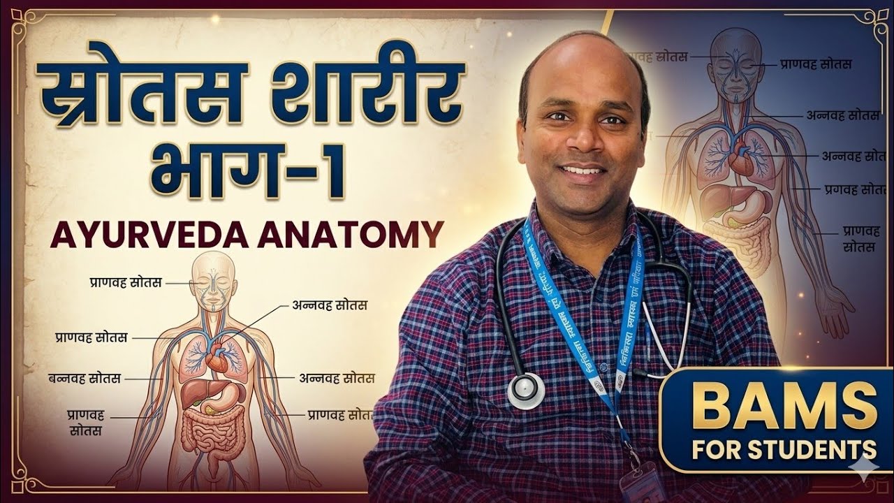 स्रोतस Concept, रचना शारीर, स्रोतस शारीर, Bams first prof,  Srotas sharir, Ncism, Rachana sharir
