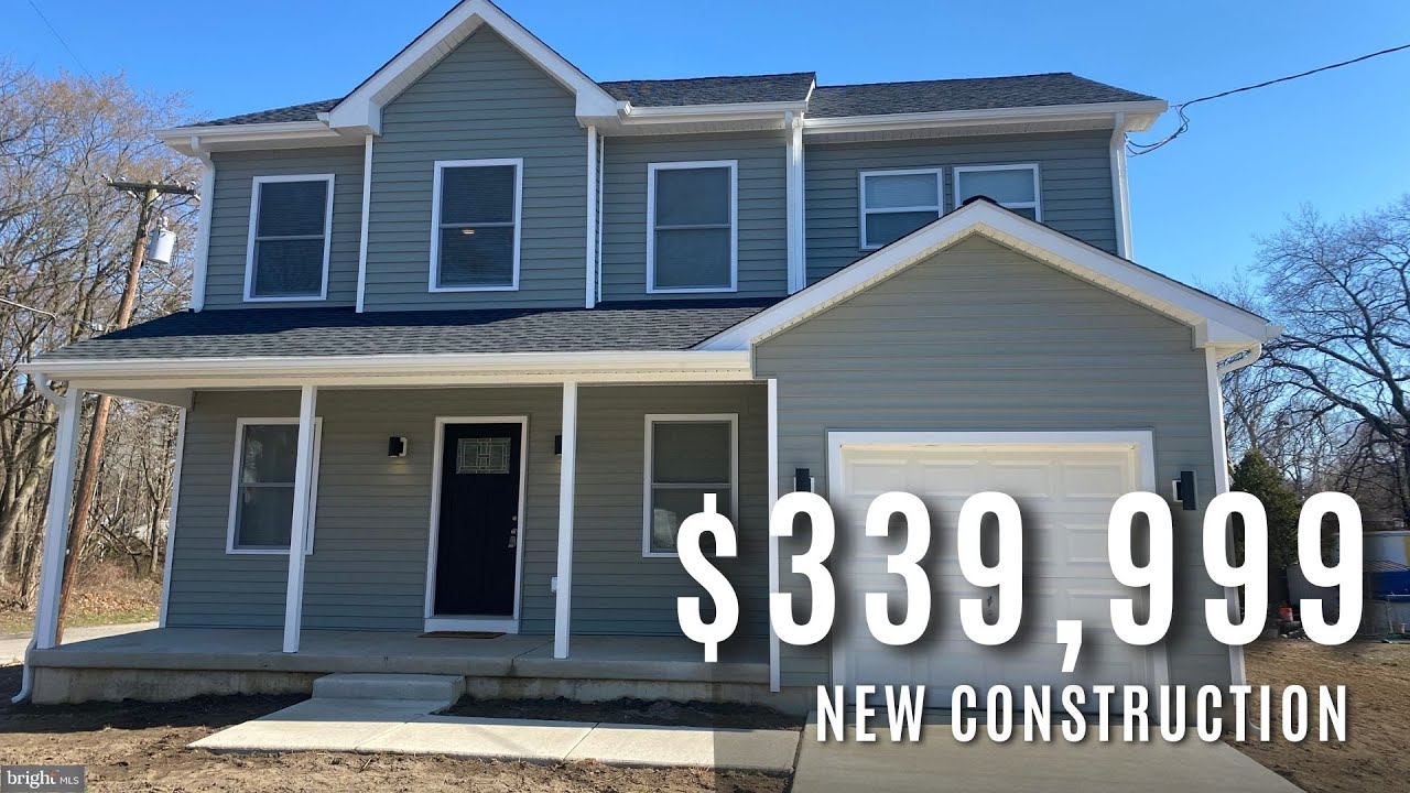 Lindenwold South New Jersey | NEW CONSTRUCTION | 4 beds | 2.5 Baths | 1726 sqft | House Tour