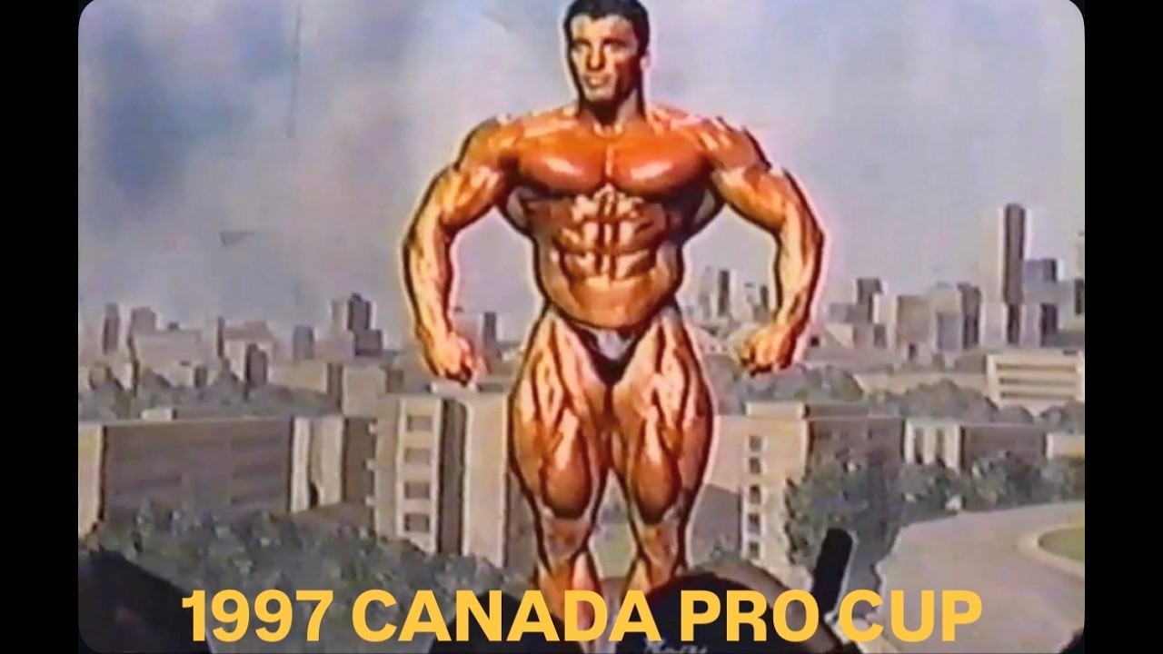 Milos Sarcev, winning posing routine from the 1997 Canada Pro Cup