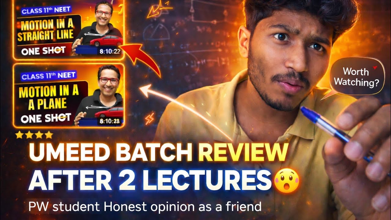 UMMEED PHYSICS Detailed Review 😱| #neet2026 #neet #umeed #ummeed #umeedbatch #pw #neetphysics 