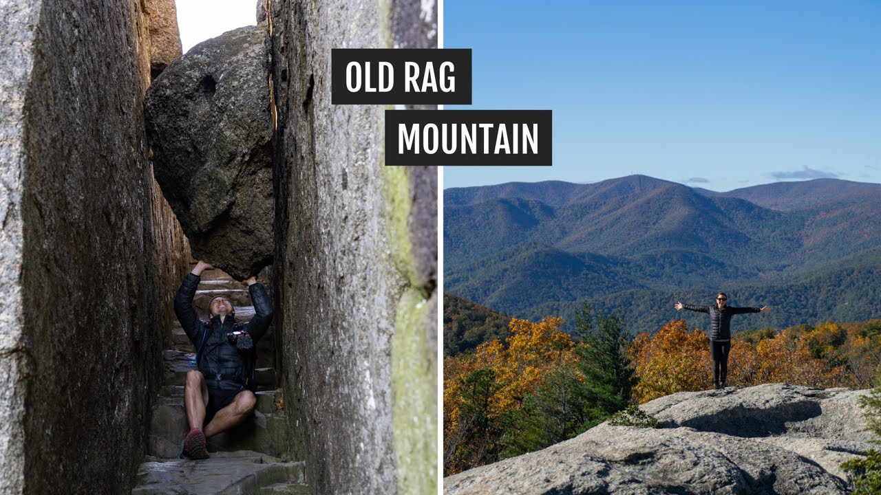 Поход на гору OLD RAG в национальном парке Шенандоа в Вирджинии (+ закат на Скайлайн Драйв)