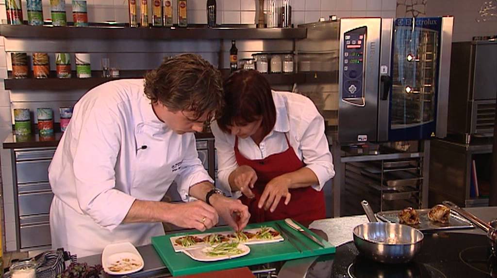 Voorgerecht topchef Wilco Berends van Restaurant De Nederlanden* in Vreeland aan de Vecht