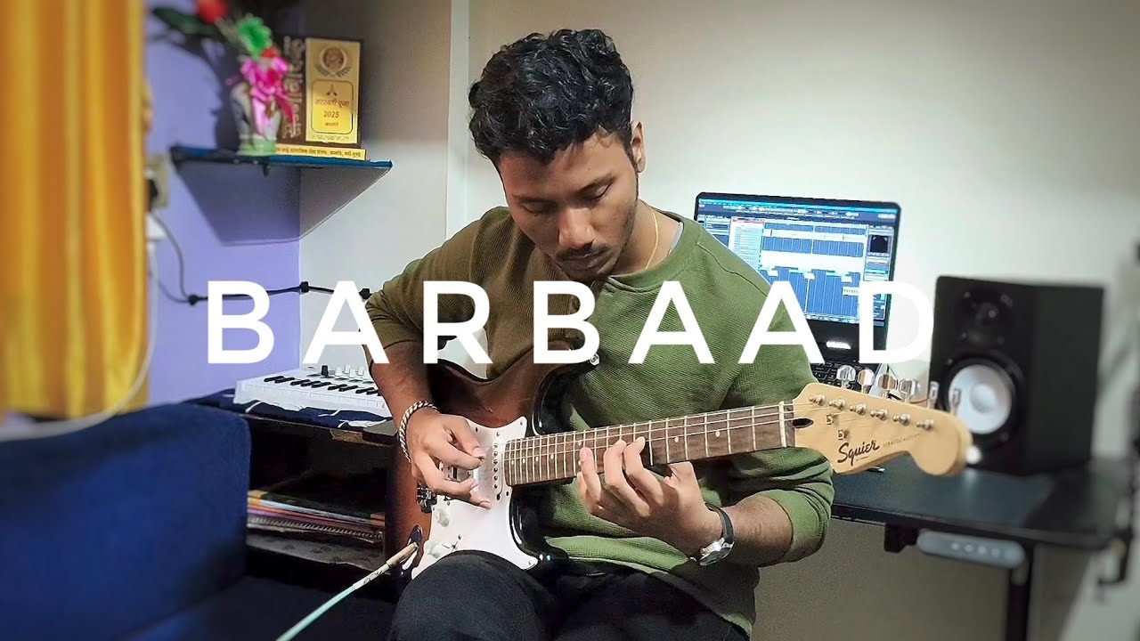 Barbaad | Saiyaara | Guitar Cover