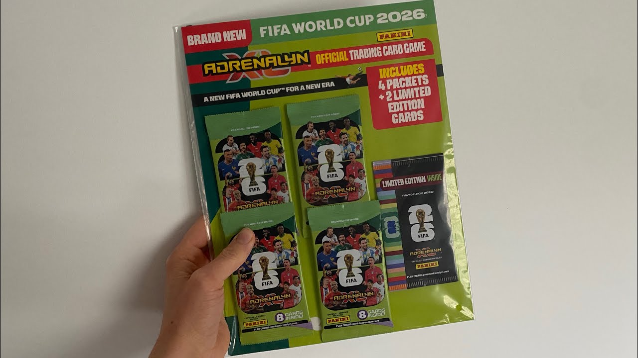 Multipack Opening! - Panini Adrenalyn XL FIFA World Cup 2026 Trading Card Collection!