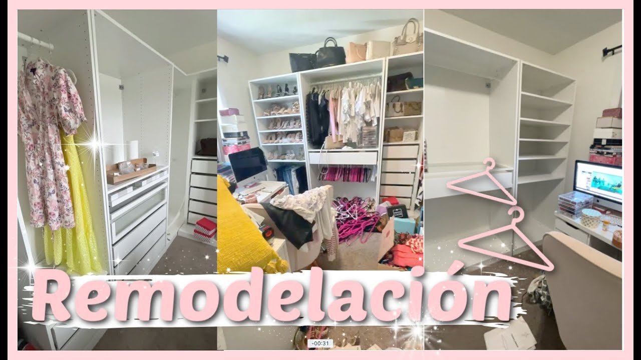 REMODELACIÓN DE CLOSET PASO A PASO