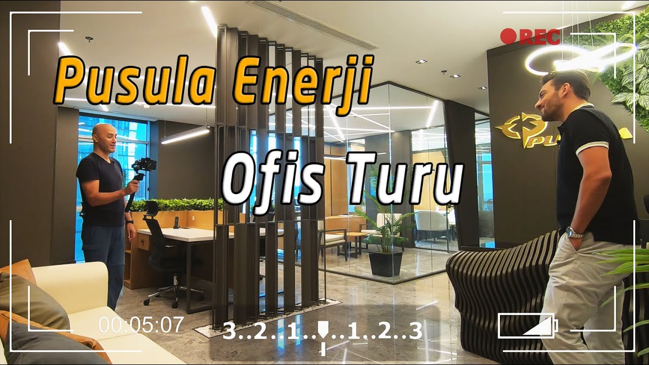 Pusula Enerji Ofis Turu. Yeniliklere açık, öngörülü tasarım.