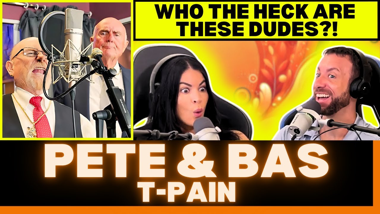НЕТ! ЭТО НАС ПРОСТО ПОРАЗИЛО! Впервые слышу Pete & Bas — T Pain Reaction!