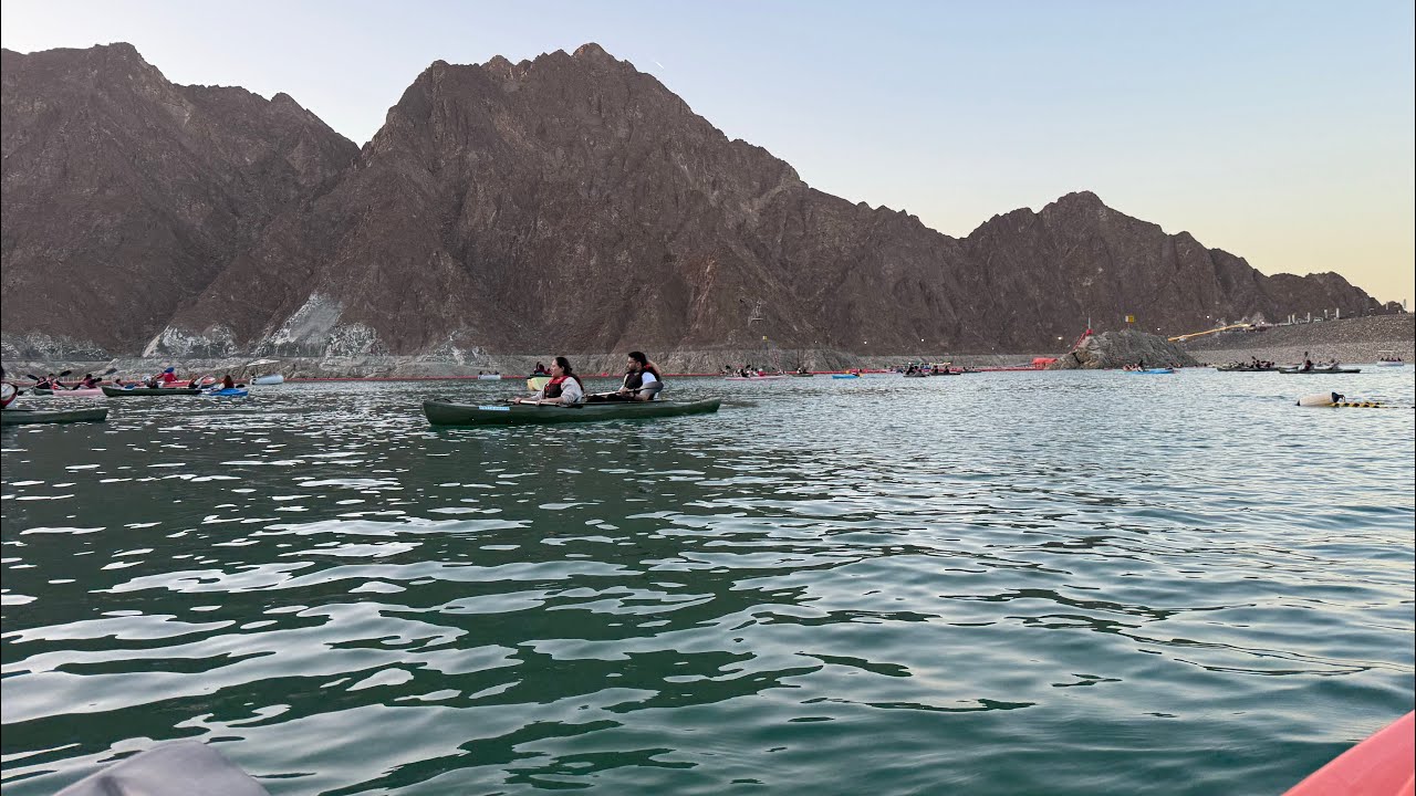 This Place Doesn’t Feel Real… Hatta Dam Kayaking 🛶| Kayaking One of the Beautiful Spot#shendiaries 