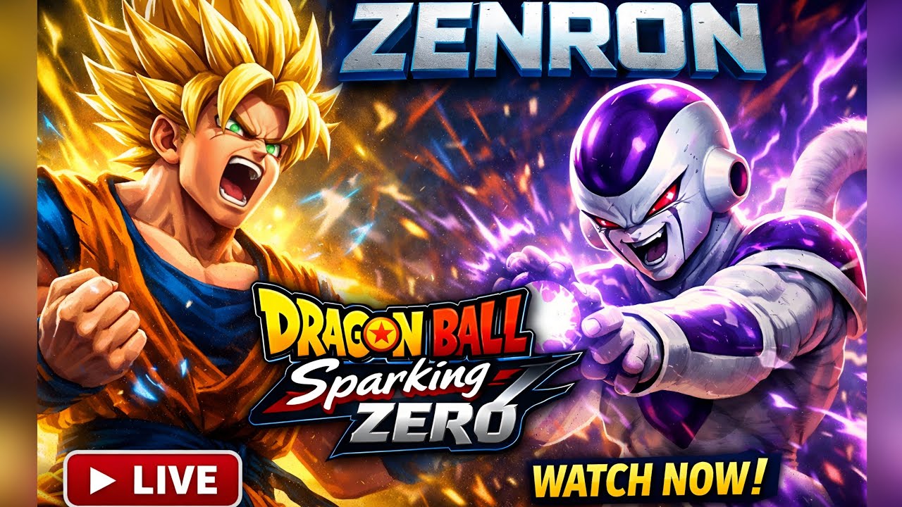 ZENRON 🌀 Dragon ball Sparking Zero | Full Power Battles 🔥