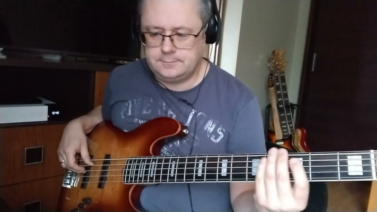 Simple Red - Something got me started - Bass Cover - SIRE V9 ALDER II GEN