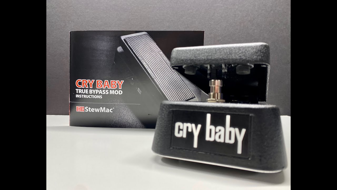 Crybaby Wah Pedal GCB95 True Bypass Mod Kit Stew Mac Effects Pedal DIY modification