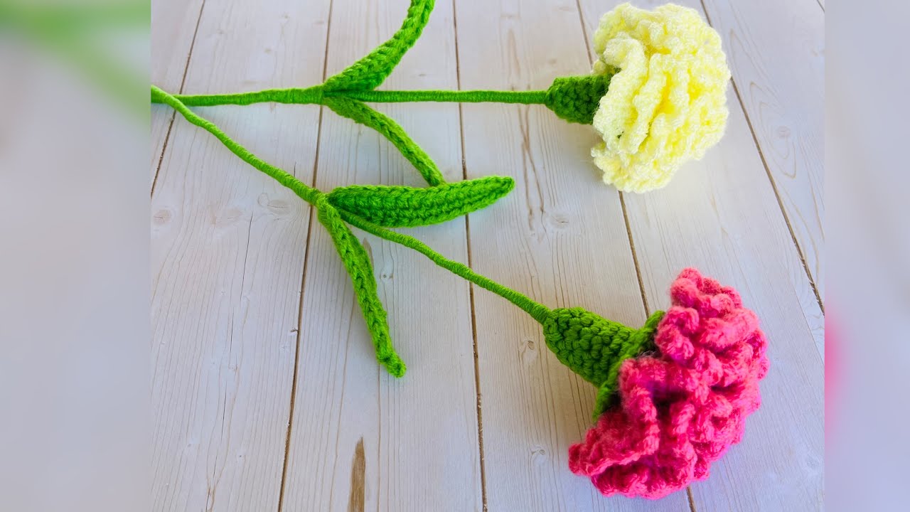Clavel a crochet