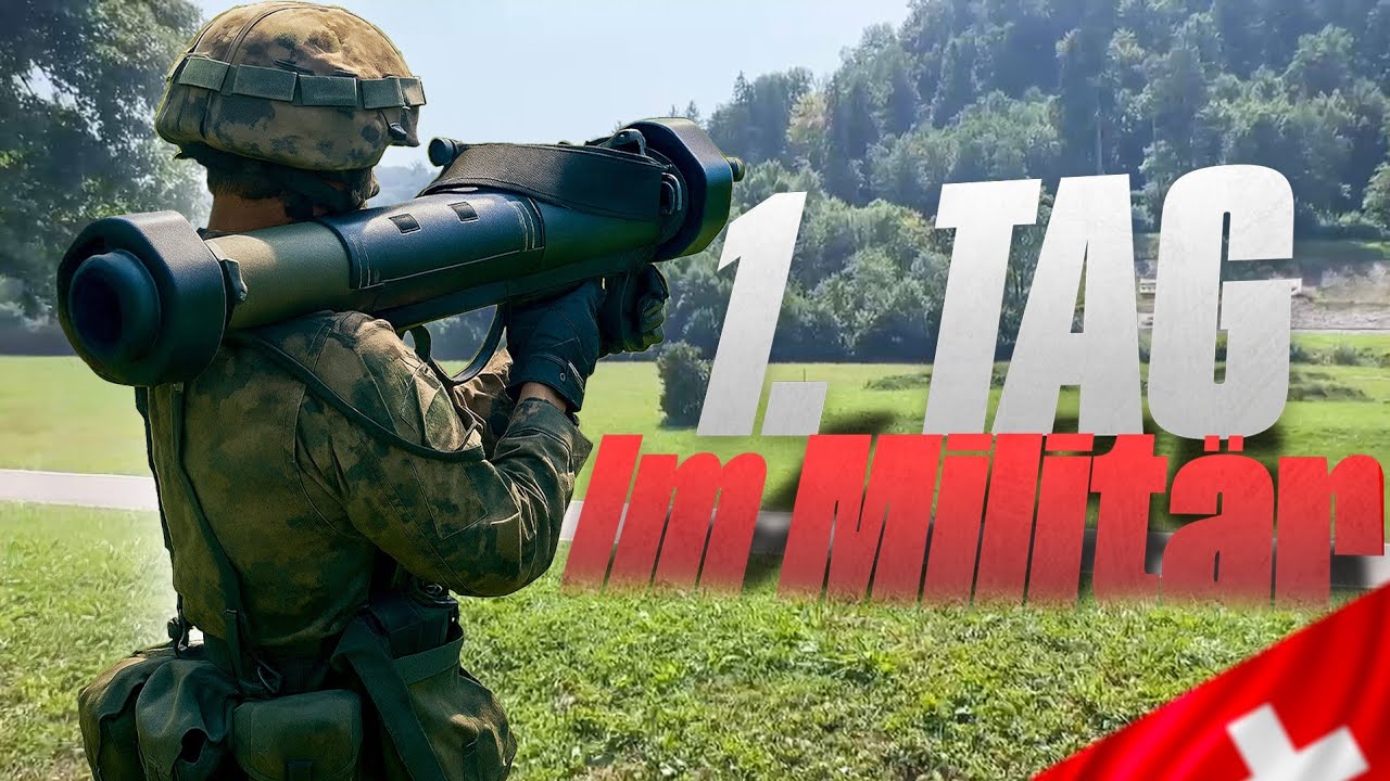 24 Stunden im Schweizer Militär 🪖 – Mein härtester Tag! 🇨🇭