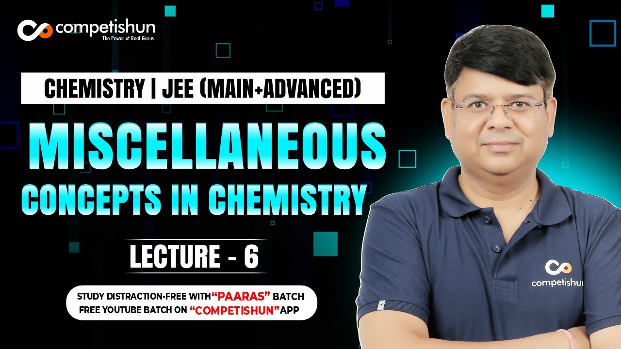 #6 NUMBER OF p PI p PI AND p PI d PI BONDS  MISCELLANEOUS CONCEPTS  CHEMISTRY JEE ADV NSEC JEE MAIN