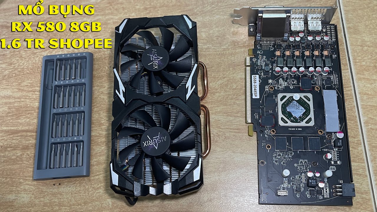 Rx 580 8gb 1 6 mới trên shopee sau hơn 1 tháng có đáng mua