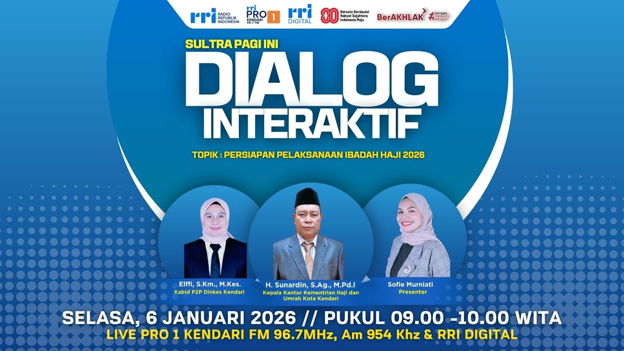 DIALOG INTERAKTIF-PERSIAPAN PELAKSANAAN IBADAH HAJI 2026