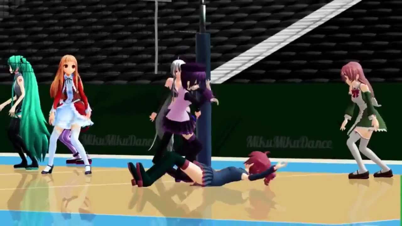 【第10回MMD杯本選】Epic Volleyball Match: UTAU vs. VOCALOID