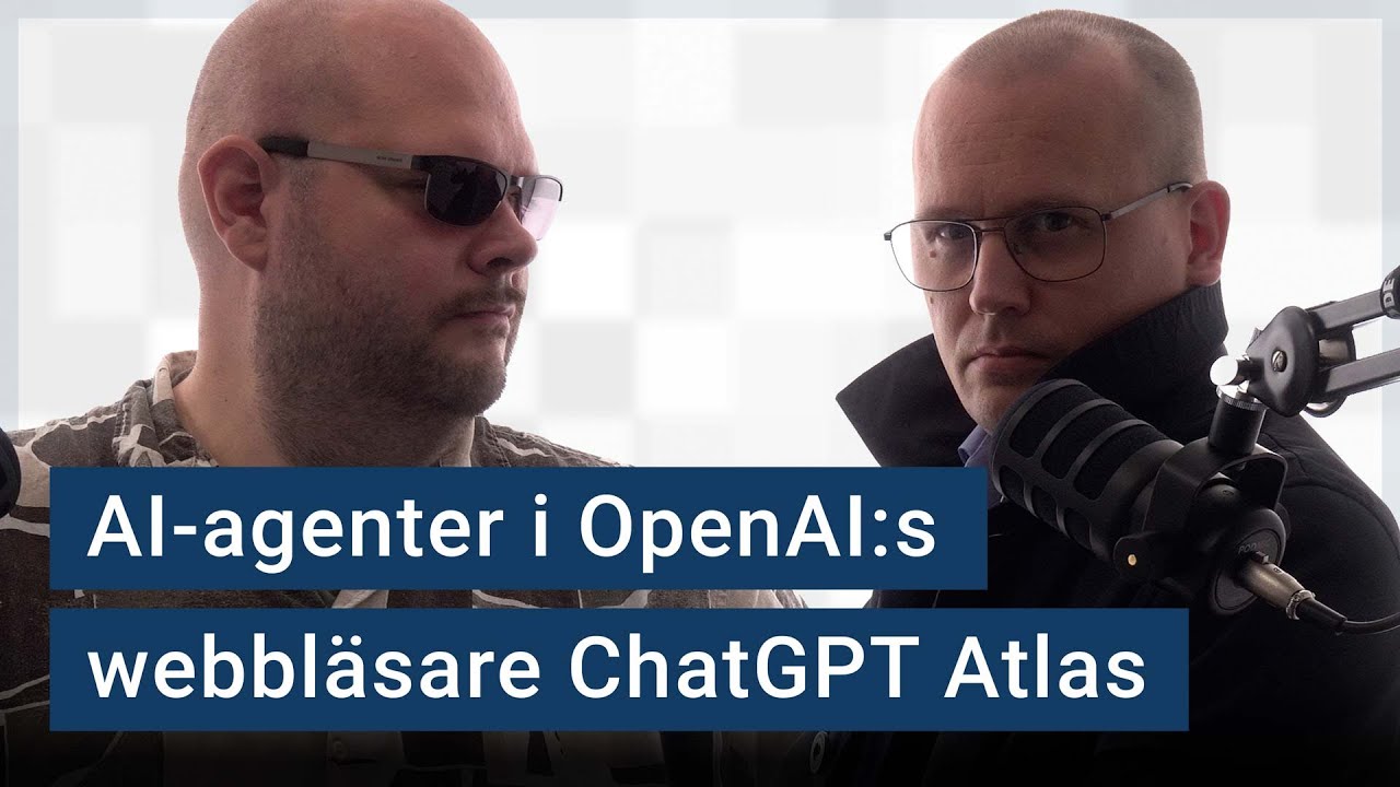 Podd 323 En dubbelagent i webbläsaren – ChatGPT Atlas och promptinjektioner