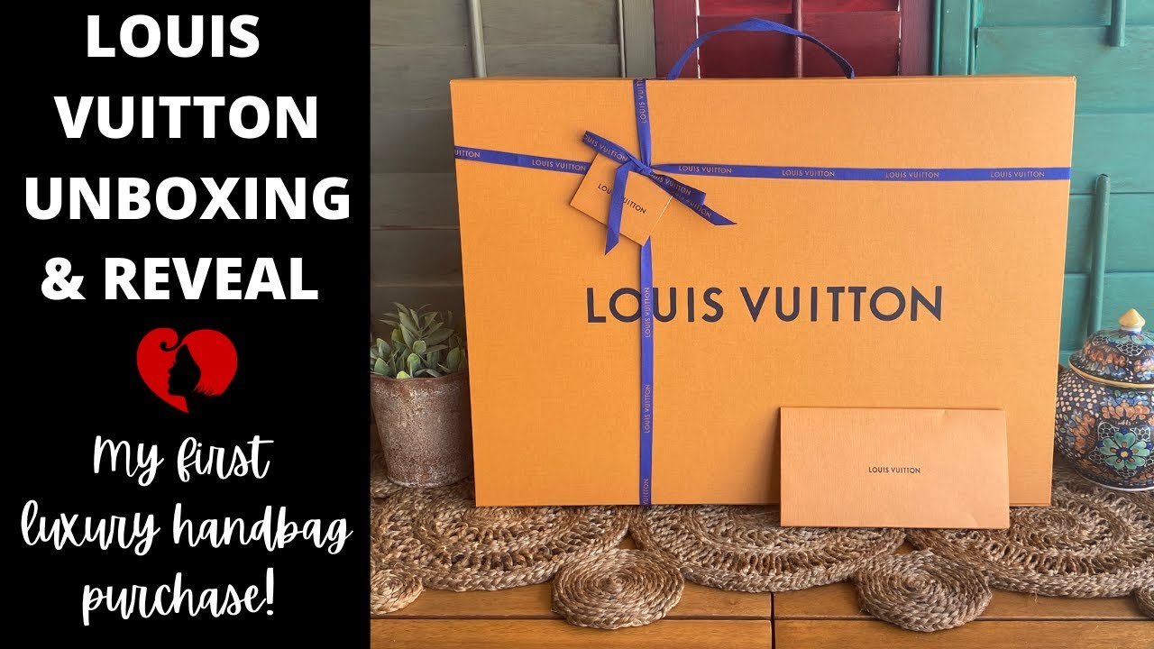 LOUIS VUITTON UNBOXING & REVEAL | MY FIRST LUXURY HANDBAG LOUIS VUITTON PETIT NOE PURCHASE & REVEAL
