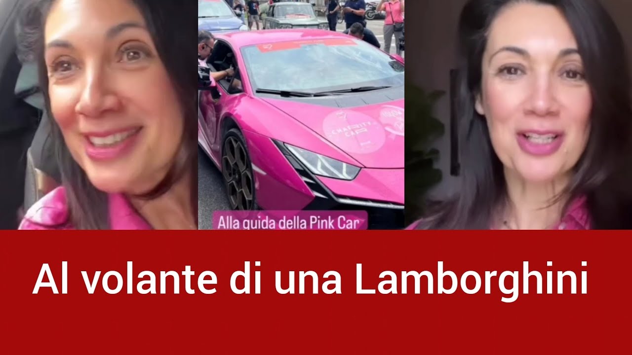 CSABA : Guido una Lamborghini Rosa 😃#lamborghini - Csaba Dalla Zorza Novità